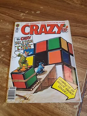 CRAZY Marvel Magazine June 1982 #87 Issue Rubik's Cube Stan Lee Satire Comic • $4.99