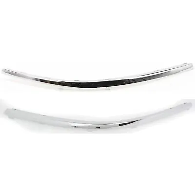 Bumper Trim For 2001-2005 Volkswagen Passat Upper Molding Set Of 2 Front LH & RH • $32.53