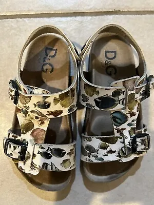 DOLCE & GABBANA Junior Sandals Shoes Size 30 • $39