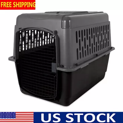 36 L Foldable Porter Traditional Dog Kennel Pet Cage Plastic Portable Medium US • $148.39