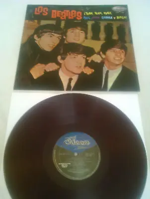 Los Beatles - Yeah Yeah Yeah Paul John George Y Ringo 'purple' Lp Odeon Pmc 1230 • £27.99