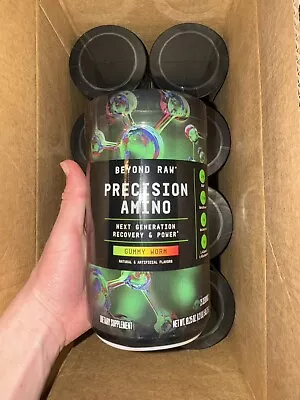 GNC Beyond Raw Precision Amino Next Gen 19.25oz - Gummy Worm  LARGE      #84 • $29.95