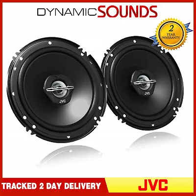  JVC CS-J620X 6.5  16.5cm 2 Way 600 Watts Car Van Door Coaxial Speakers Pair • £23.99