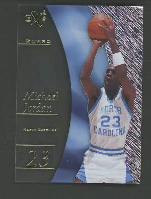 2012-13 Fleer Retro Ex #EX1  Michael Jordan North Carolina HOF • $2.25