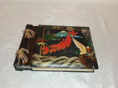 Vintage Tourist Embossed Painted Photo Album With Photos  • £28