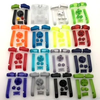 Multicolor GBA L R A B D-Pads Buttons Frame Power ON OFF Set For Gameboy Advance • £4.20