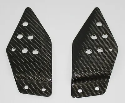 Kawasaki Z750 (2007-2012) Z1000 (2007-2009) Heel Plates - 100% Carbon Fiber • $49.50