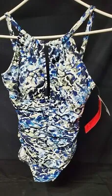 Brand New Genuine Magicsuit Size 10 Blue Swimsuit 600273 • $34.99