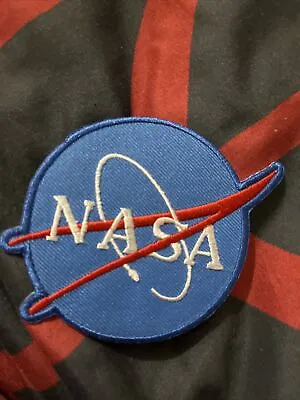 NASA USA Administration Embroidered Patch Iron On Sew On Badge For Clothes Etc • £1.50