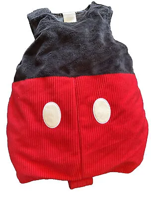 Disney Store Baby Mickey Mouse Plush Costume Romper 18-24 Months Bodysuit Puffy • $18