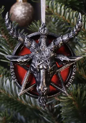 Pagan/Wiccan Baphomet Hanging Ornament 9.5cm • £8