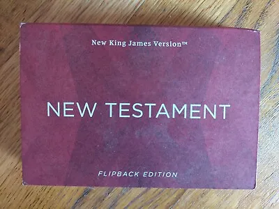 £10 • Buy NKJV New Testament, Flipback Edition By Thomas Nelson, Card Cover, Vgc