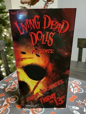 Living Dead Dolls Friday The 13th Jason Voorhees LDD MEZCO 2009 Sealed Box • $119.99