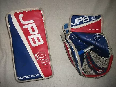 Vintage Matching Set Of Boddam Air Elite Jpb Goalie Glovesgreat Shapevery Big • $399.99