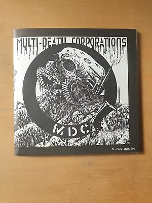 MDC  Multi Death Corporations  Crass Records 7  1983 Mint  • £40