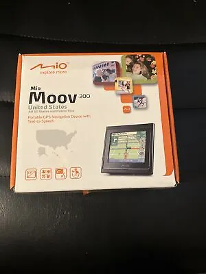 Mio Moov 200 GPS United States Portable GPS Navigation Tested/works • $17