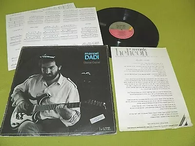 Marcel Dadi - Doctor Guitar - RARE 1987 Israel Promo LP / With Guitar Tabs !!! • $79.99