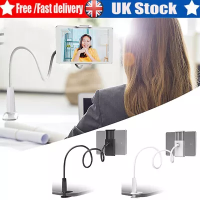£8.50 • Buy 360º Lazy Bed Gooseneck Desk Mount Stand Holder For IPad Samsung Android Tablet