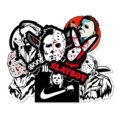 Horror Movie Sticker Pack Michael Myers Jason Vinyl • $6.99