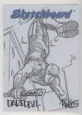 1998 SkyBox Marvel Creators Collection Blue Daredevil #8 Sketch 2rz • $76.15