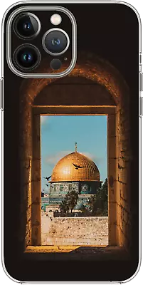 Palestine Jerusalem Al Aqsa Mosque Case Cover Silicone / Shockproof / MagSafe • $17.95