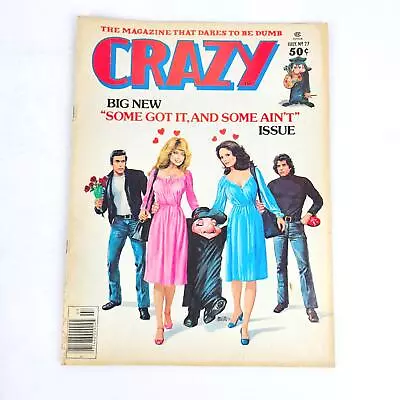 Crazy Magazine #27 July 1977 Parody Marvel Henry Winkler John Travolta • $12.74