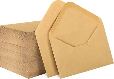 150 Pack Gift Card Envelopes Brown Kraft Mini Card Envelopes 4 X 2.75 Inches • $13.95