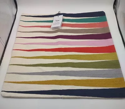Margo Selby West Elm Spliced Lines Pillow Cover ~ 20  X 20  • $39.99
