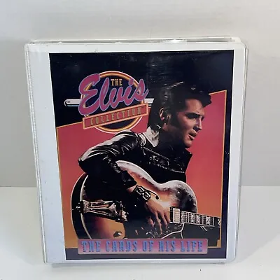 VTG The Elvis Presley Collection The Cards If His Life Binder W/ Cards Stamps • $29.95