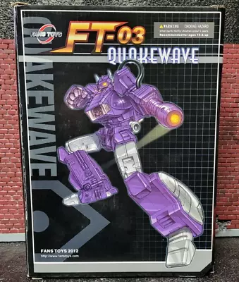 Fans Toys FT-03 Quakewave Figure 2012 Release • $198.75