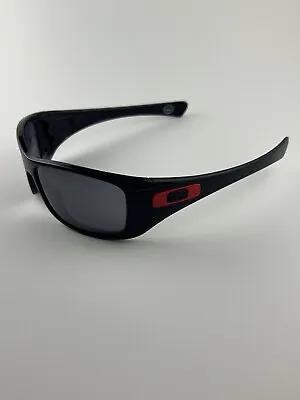 Oakley Hijinx Ducati Polished Black/Black Iridium Lens 12-789 Red Icons • $139.99