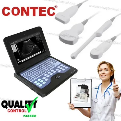 New Portable Laptop Machine Digital Ultrasound Scanner Optional 4 ProbesCE FDA • $300