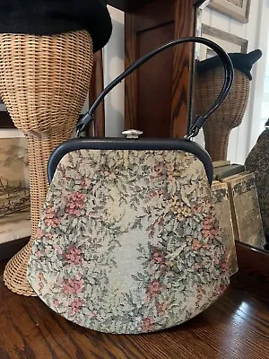 Vintage Tapestry Purse Handbag Garay Carpet Bag 1950’s • $16