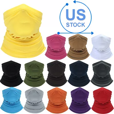 Neck Gaiter Balaclava Bandana Half Face Mask Scarf Sun Cycling Motorcycling Mask • $3.99