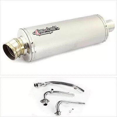 Lextek Exhaust System S/Steel 350mm Exhaust For Yamaha T-Max 530 14-16 • $342.16