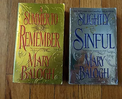 Mary Balogh Historical Romance Lot Of 2 • $7