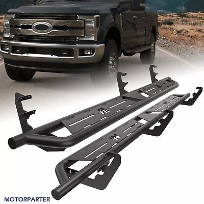 Set 6  Running Boards Side Step For 2015-2022 Ford F150 F250 Super Crew Cab • $162.96