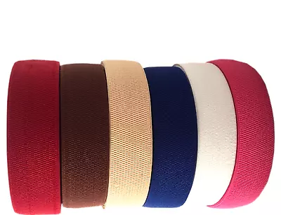 25mm / 1 Inch HONEYCOMB Strong Flat Woven Elastic  Waistband Dressmaking Cuff • £3.99