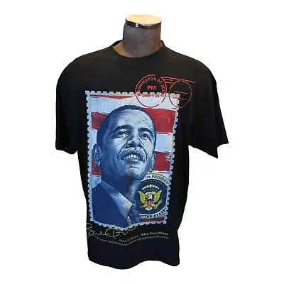 President Barack Obama All Over Print T-Shirt From Inaguration Rap CityLAB XL • $16.93