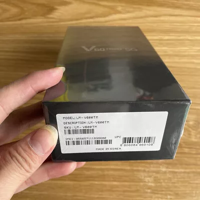 $249 • Buy LG V60 THINQ 5G LM-V600AM V600TM V600VM 128GB Unlocked Smartphone - New Unopened