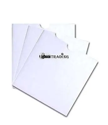 300 CD DVD Strong Cardboard Sleeves White Case For 1 Disc By Dragon Trading® • £38.99