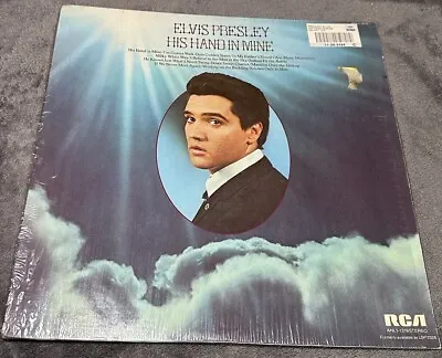 ELVIS PRESLEY - HIS HAND IN MINE 1976 Gospel Soul LP Album Excellent Condition • $12.99