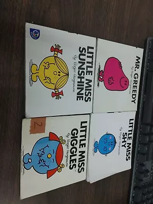 Lot Of 4 Mr. Men And Little Miss Books By Roger Hargreaves - 1980's • $4