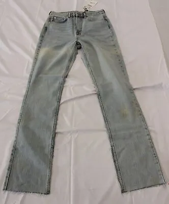 Zara Women's 1975 High Rise Slim Flare Jeans CG2 Light Blue Size 38 (US 6) • $18.69