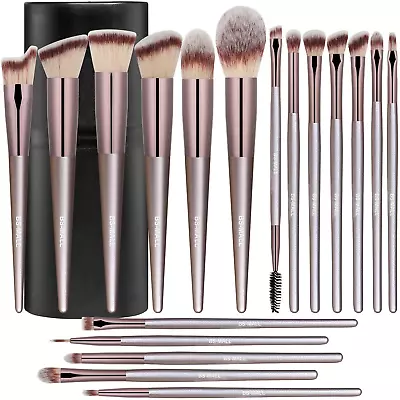 $20.79 • Buy 18pcs Professional Makeup Brush Set Foundation Blusher Cosmetic Make-up Brushes 