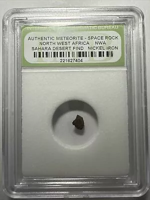 Authentic Meteorite - North West Africa: Sahara Desert - INB (Nickel-Iron) • $11.99