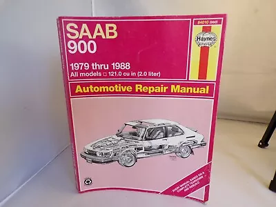 Haynes Manuals Ser.: Saab 900 1979-1988 By John Haynes (1989 Trade Paperback) • $12.50