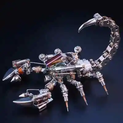 373PCS 3D Metal Puzzle Mechanical Scorpion  Building Model Kits Assembly DIY Toy • $46.99