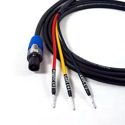 REL 3 Wire Sub Speaker Cable. Neutrik Speakon. Subwoofer Lead • $86.35