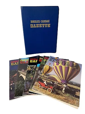 HORSELESS CARRIAGE GAZETTE 1980 Complete Year 6 Issues + BINDER! • $0.99